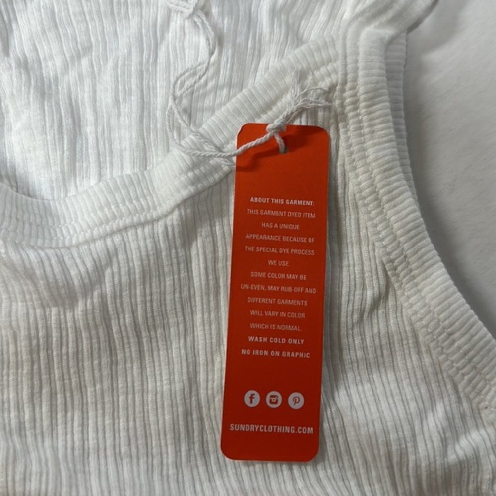 SUNDRY Women's Strappy Tank Top - Picture 7 of 8